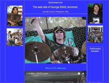 Tablet Screenshot of drummergod.com